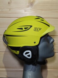 PRILBA 3F VISION HELMET MATTE LIME 58-61CM